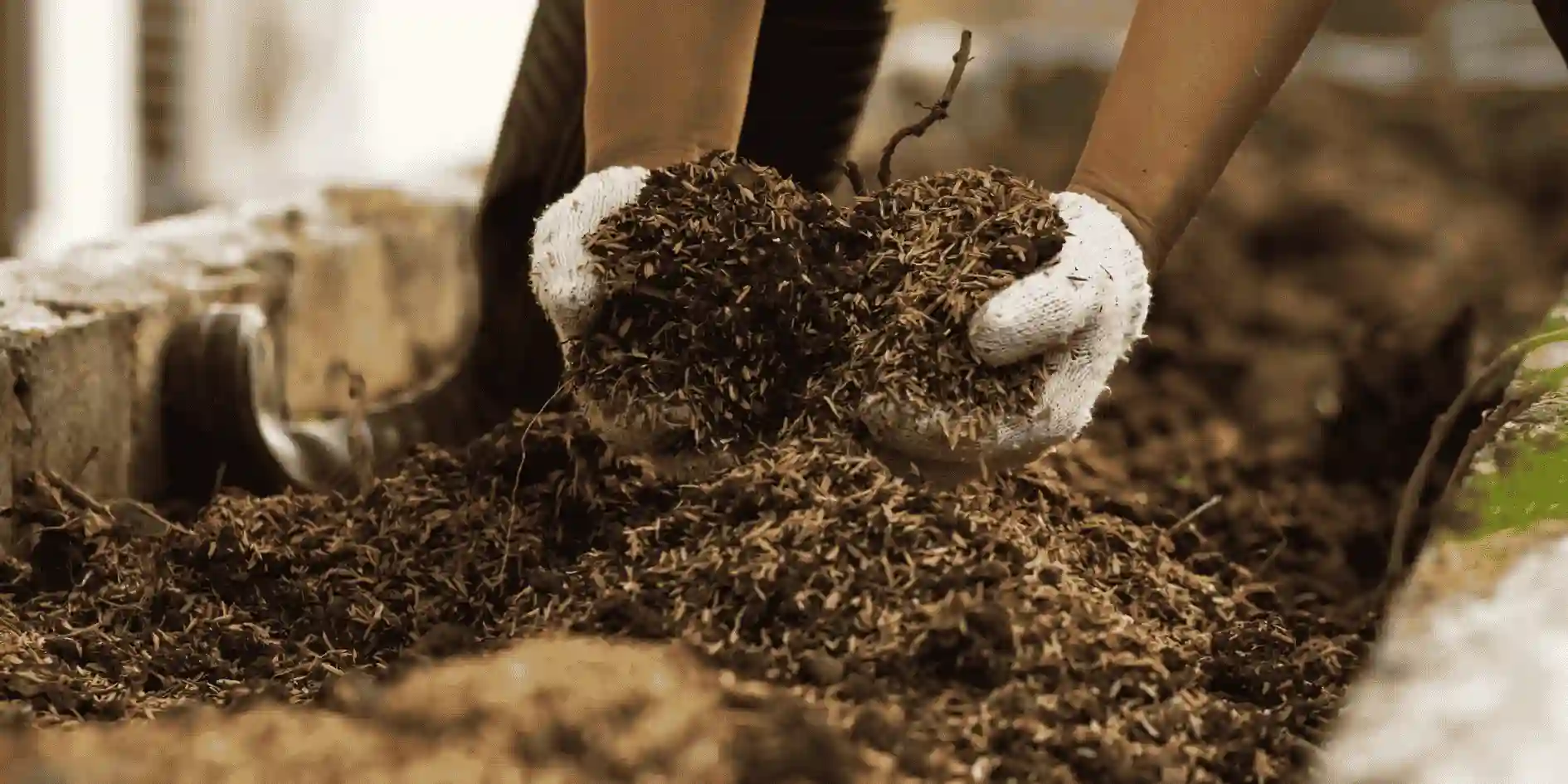 Pilhas de Compostagem